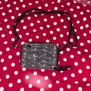 Black and White wallet purse